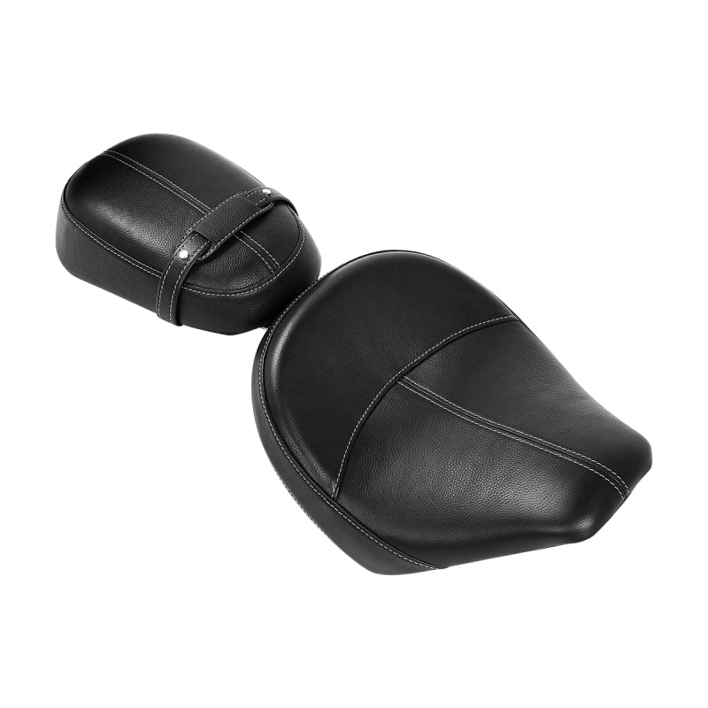 C.C. RIDER Indian Scout 2 Piece 2 Up Seat Driver Passenger Seat  With Backrest For Indian Scout Sixty 100th Aniversary Scout ABS, 2015-2024