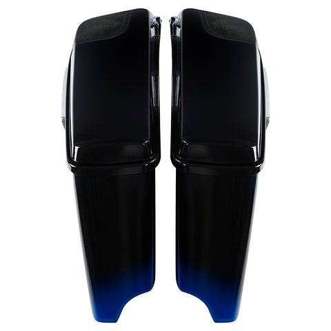 HR3 MSF/CVO STRETCHED SADDLEBAGS WITH SPEAKER LIDS TOURING 14-UP