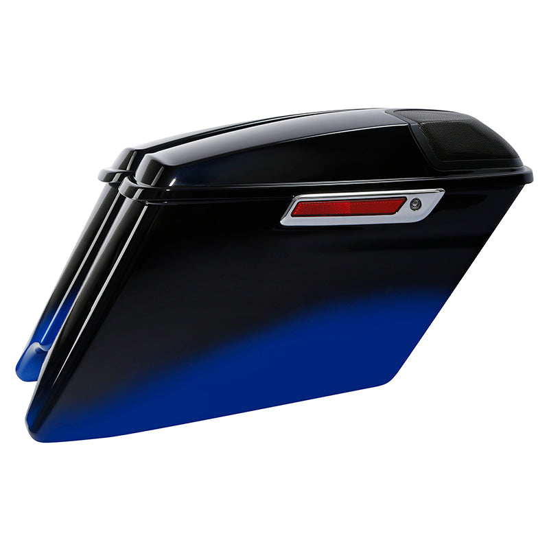 HR3 MSF/CVO STRETCHED SADDLEBAGS WITH SPEAKER LIDS TOURING 14-UP