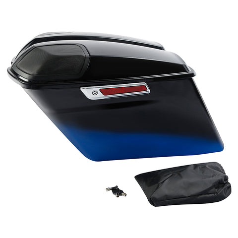 HR3 MSF/CVO STRETCHED SADDLEBAGS WITH SPEAKER LIDS TOURING 14-UP