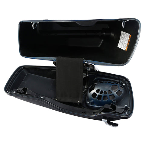 HR3 MSF/CVO STRETCHED SADDLEBAGS WITH SPEAKER LIDS TOURING 14-UP