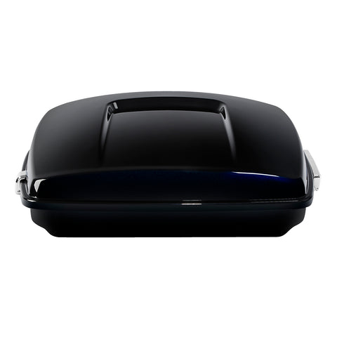 HR3 Mako Shark Fade 5.5" Razor Style Touring Trunk Luggage For Harley Touring 2014-2024