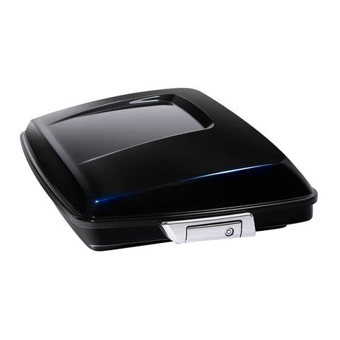 HR3 Mako Shark Fade 5.5" Razor Style Touring Trunk Luggage For Harley Touring 2014-2024