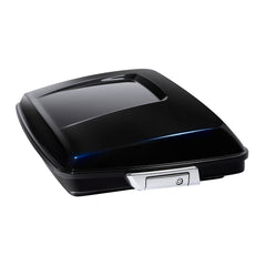 HR3 Mako Shark Fade 5.5" Razor Style Touring Trunk Luggage For Harley Touring 2014-2024