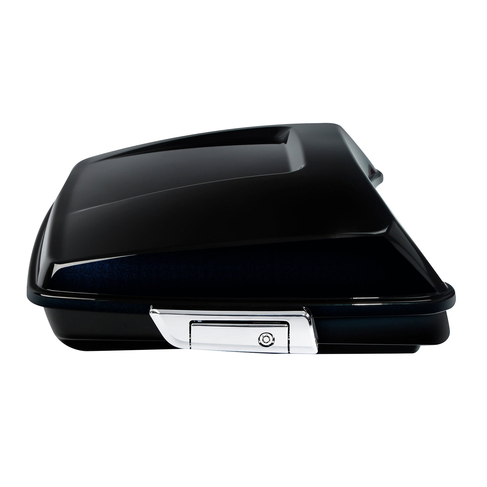 HR3 Mako Shark Fade 5.5" Razor Style Touring Trunk Luggage For Harley Touring 2014-2024