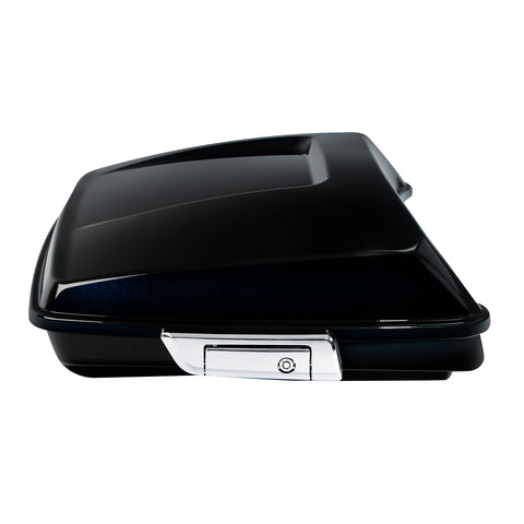 HR3 Mako Shark Fade 5.5" Razor Style Touring Trunk Luggage For Harley Touring 2014-2024