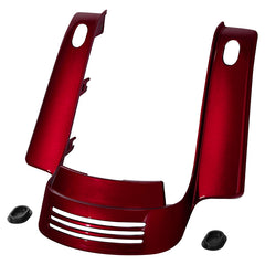 HR3 Velocity Red Sunglo Rear Fender Filler Panel For Harley 2014-2023 FLHX FLHXS, 2015-2023 FLTRX FLTRXS