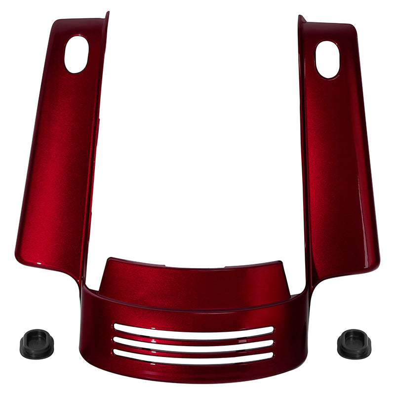 HR3 Velocity Red Sunglo Rear Fender Filler Panel For Harley 2014-2023 FLHX FLHXS, 2015-2023 FLTRX FLTRXS