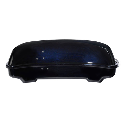 HR3 Mako Shark Fade 5.5" Razor Style Touring Trunk Luggage For Harley Touring 2014-2024
