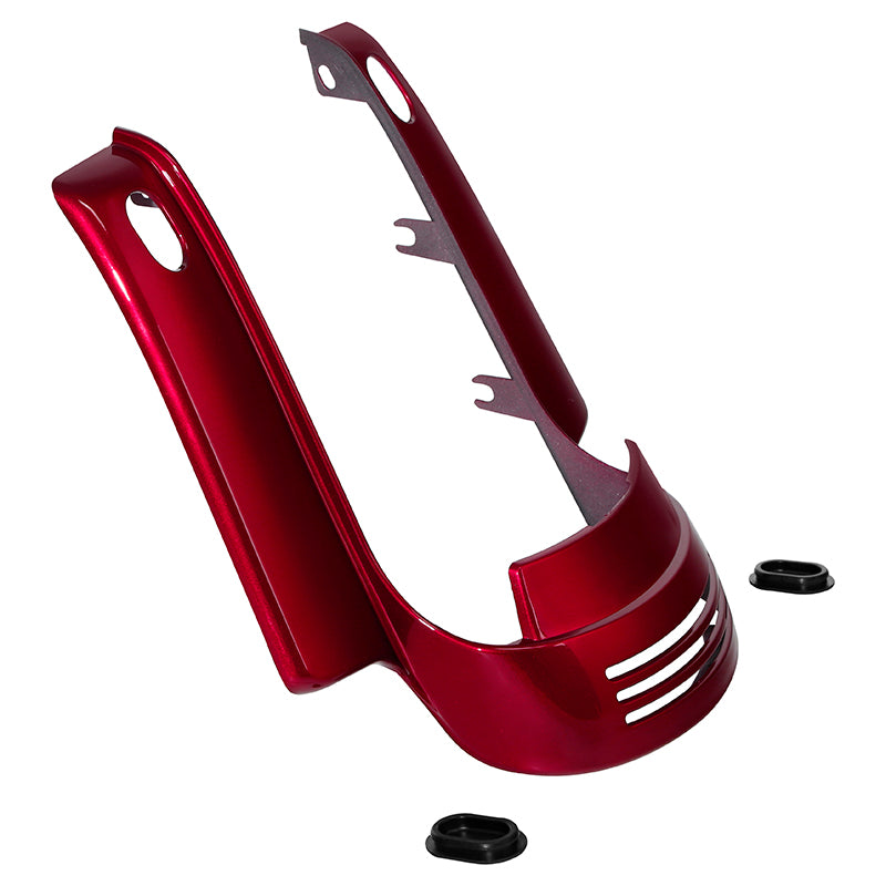 HR3 Velocity Red Sunglo Rear Fender Filler Panel For Harley 2014-2023 FLHX FLHXS, 2015-2023 FLTRX FLTRXS