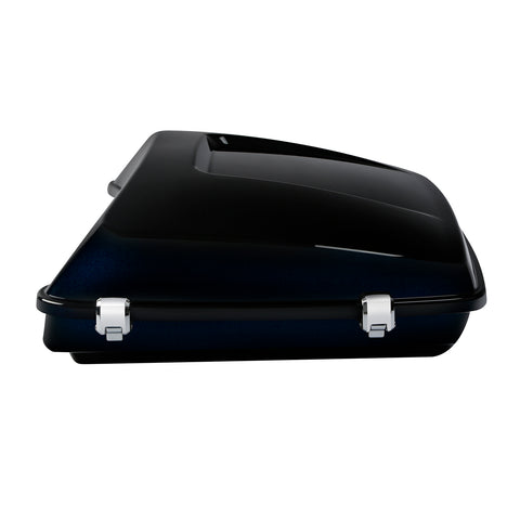 HR3 Mako Shark Fade 5.5" Razor Style Touring Trunk Luggage For Harley Touring 2014-2024