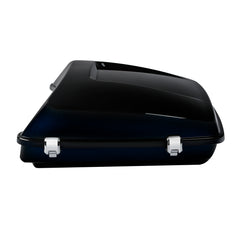 HR3 Mako Shark Fade 5.5" Razor Style Touring Trunk Luggage For Harley Touring 2014-2024