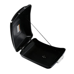 HR3 Mako Shark Fade 5.5" Razor Style Touring Trunk Luggage For Harley Touring 2014-2024