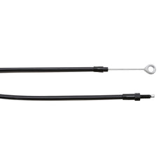 Custom Chrome 161CM Black Vinyl 63.4" Clutch Cable Fit For Harley FLSTC 2000-2006 FXDX 1999-05