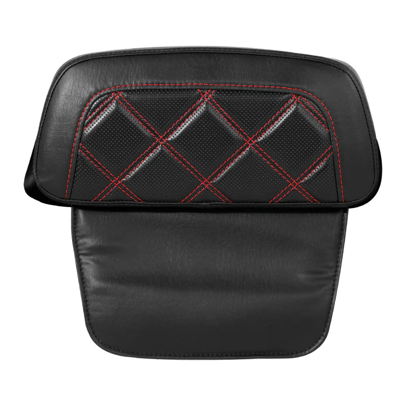 HR3 Razor Chopped Pack Trunk Backrest Passenger Backrest Pad For Harley Touring CVO Road Glide Street Glide Road King, 2014-2023