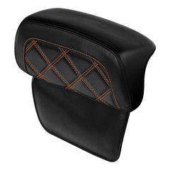 HR3 Razor Chopped Pack Trunk Backrest Passenger Backrest Pad For Harley Touring CVO Road Glide Street Glide Road King, 2014-2023