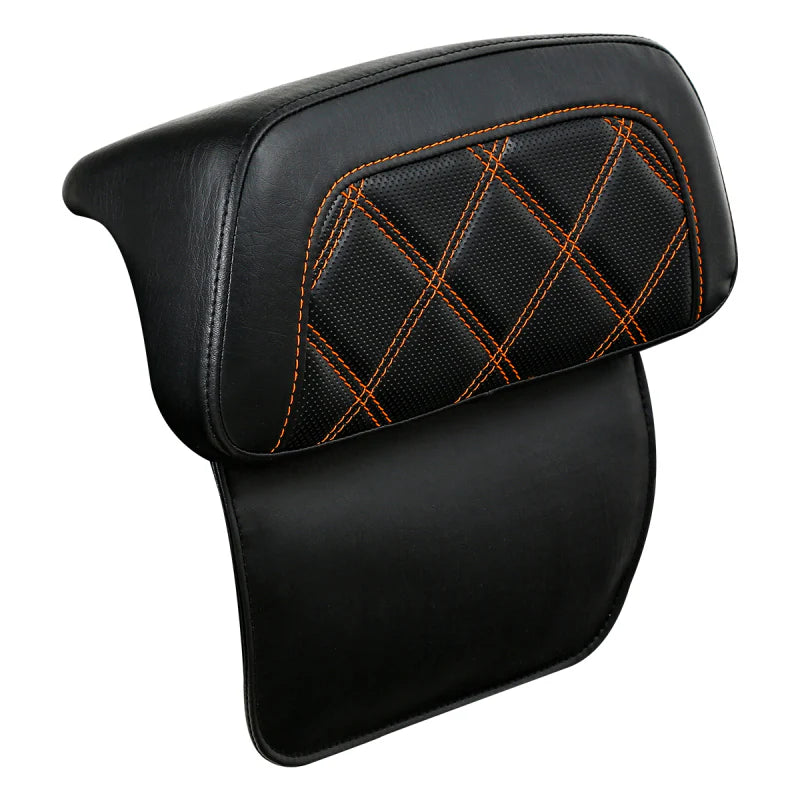HR3 Razor Chopped Pack Trunk Backrest Passenger Backrest Pad For Harley Touring CVO Road Glide Street Glide Road King, 2014-2023