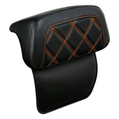 HR3 Razor Chopped Pack Trunk Backrest Passenger Backrest Pad For Harley Touring CVO Road Glide Street Glide Road King, 2014-2023