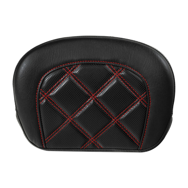 C.C. RIDER Passenger Backrest Sissy Bar Backrest Octane For Harley Touring CVO Road King Road Glide Street Glide