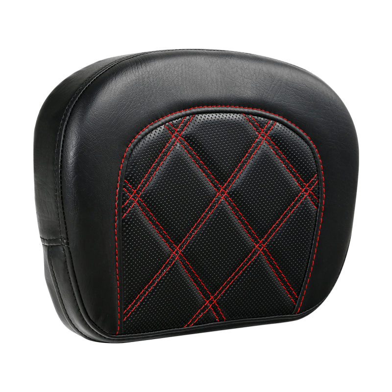 C.C. RIDER Passenger Backrest Sissy Bar Backrest Octane For Harley Touring CVO Road King Road Glide Street Glide