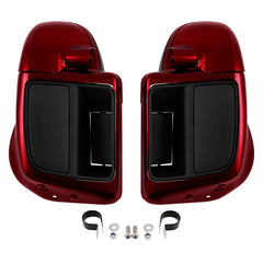 HR3 Velocity Red Sunglo 2016S Vented Lower Fairing Kit For Harley Touring models 2014-2024