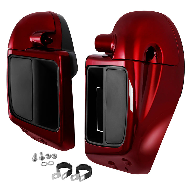 HR3 Velocity Red Sunglo 2016S Vented Lower Fairing Kit For Harley Touring models 2014-2024