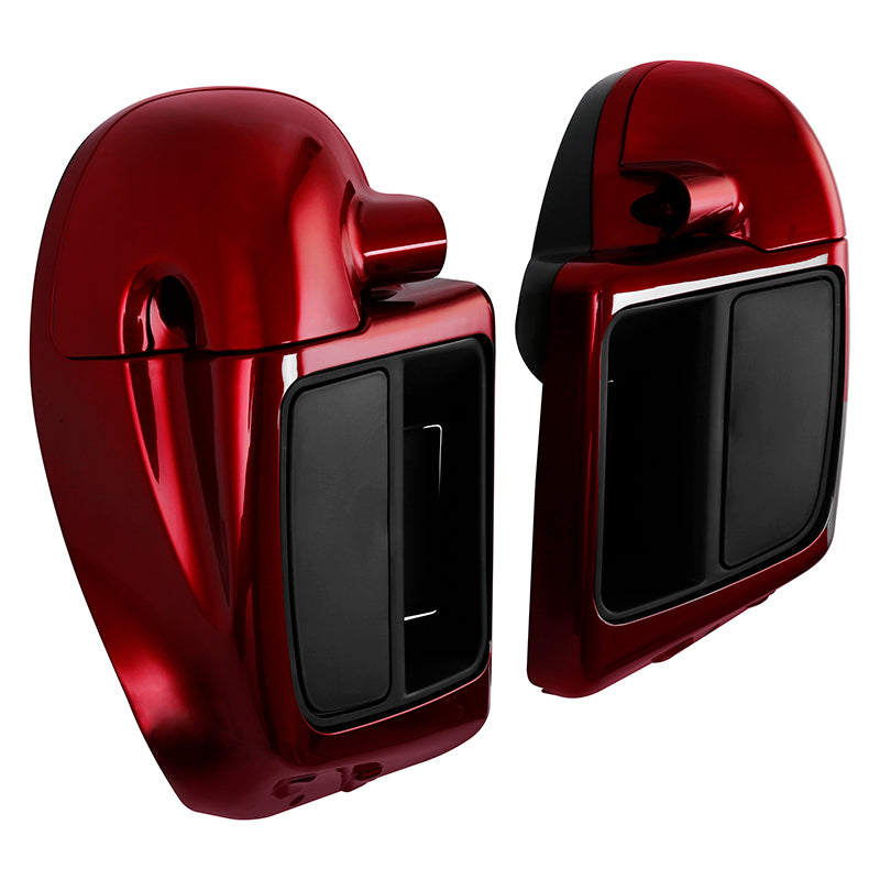 HR3 Velocity Red Sunglo 2016S Vented Lower Fairing Kit For Harley Touring models 2014-2024