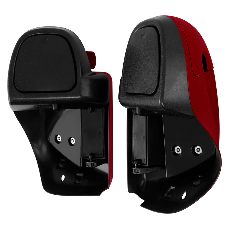 HR3 Velocity Red Sunglo 2016S Vented Lower Fairing Kit For Harley Touring models 2014-2024