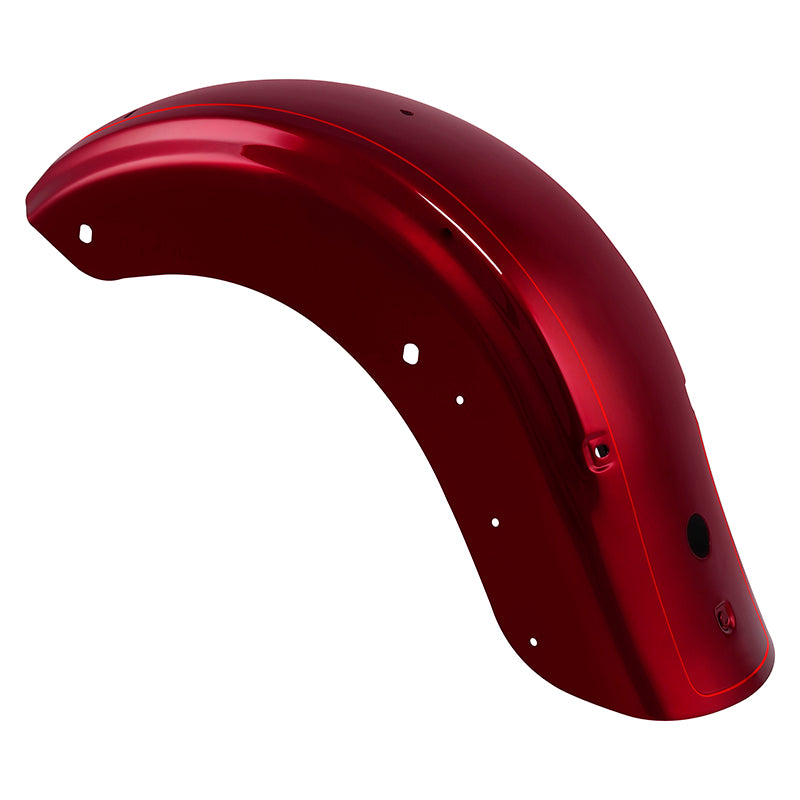 HR3 Velocity Red Sunglo 2016S Motorcycle Rear Fender Mudguard For Harley 2014-2023 FLHX FLHXS, 2015-2023 FLTRX FLTRXS