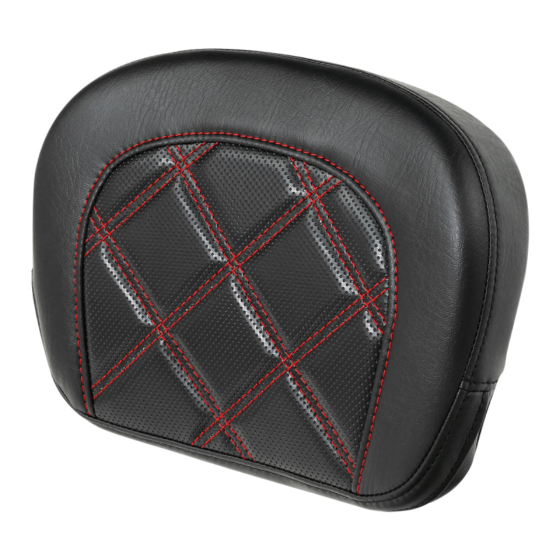 C.C. RIDER Passenger Backrest Sissy Bar Backrest Octane For Harley Touring CVO Road King Road Glide Street Glide