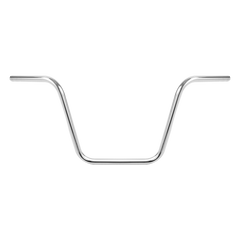Santee 1" Ape Hanger Handlebars 14” rise, 34.5” width, 8” center Chrome Matte Black Fit For Harley