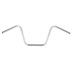 Santee 1" Ape Hanger Handlebars 14” rise, 34.5” width, 8” center Chrome Matte Black Fit For Harley