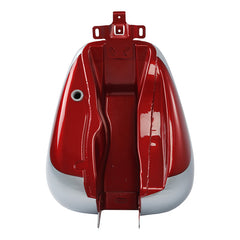 HR3 Wicked Red / Barracuda Silver Gas Tank For 2008-2023 Harley Touring Models
