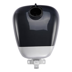 HR3 Charred Steel & Lightning Silver Fuel Gas Tank For 2008-2023 Harley Touring Models
