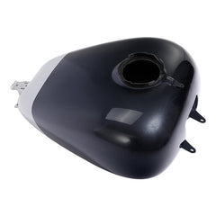 HR3 Charred Steel & Lightning Silver Fuel Gas Tank For 2008-2023 Harley Touring Models