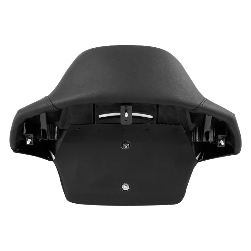 C.C. RIDER Touring Seat Driver Passenger Seat With Backrest For Harley CVO Road Glide Electra Glide Street Glide Road King, Black, 2014-2023