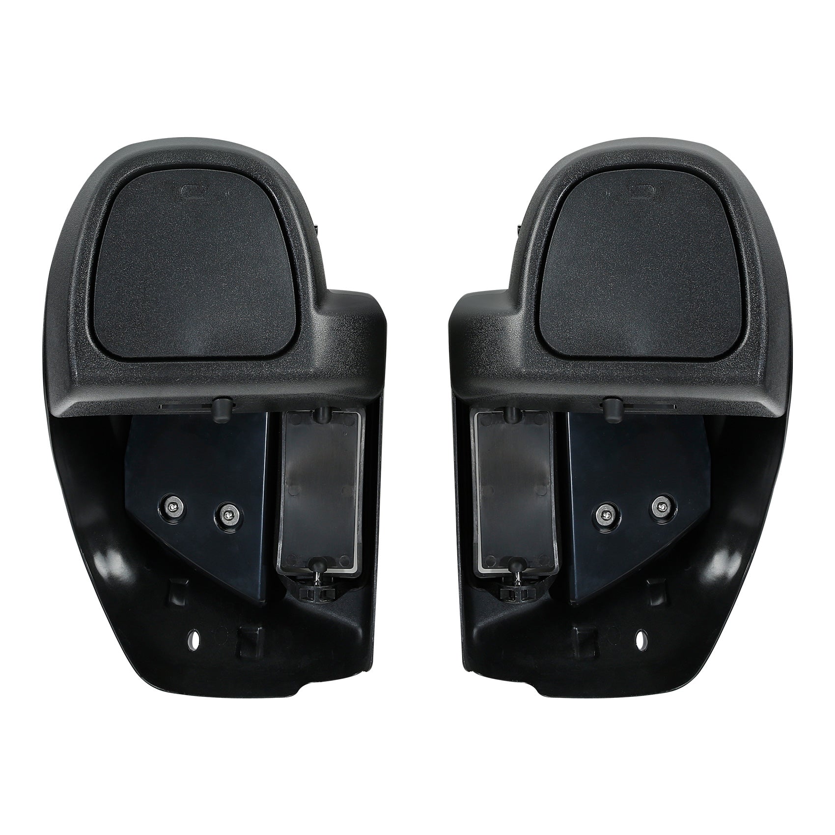 HR3 Black Honeycomb Fade Vented Lower Fairing Kit For Harley Touring models 2014-2024