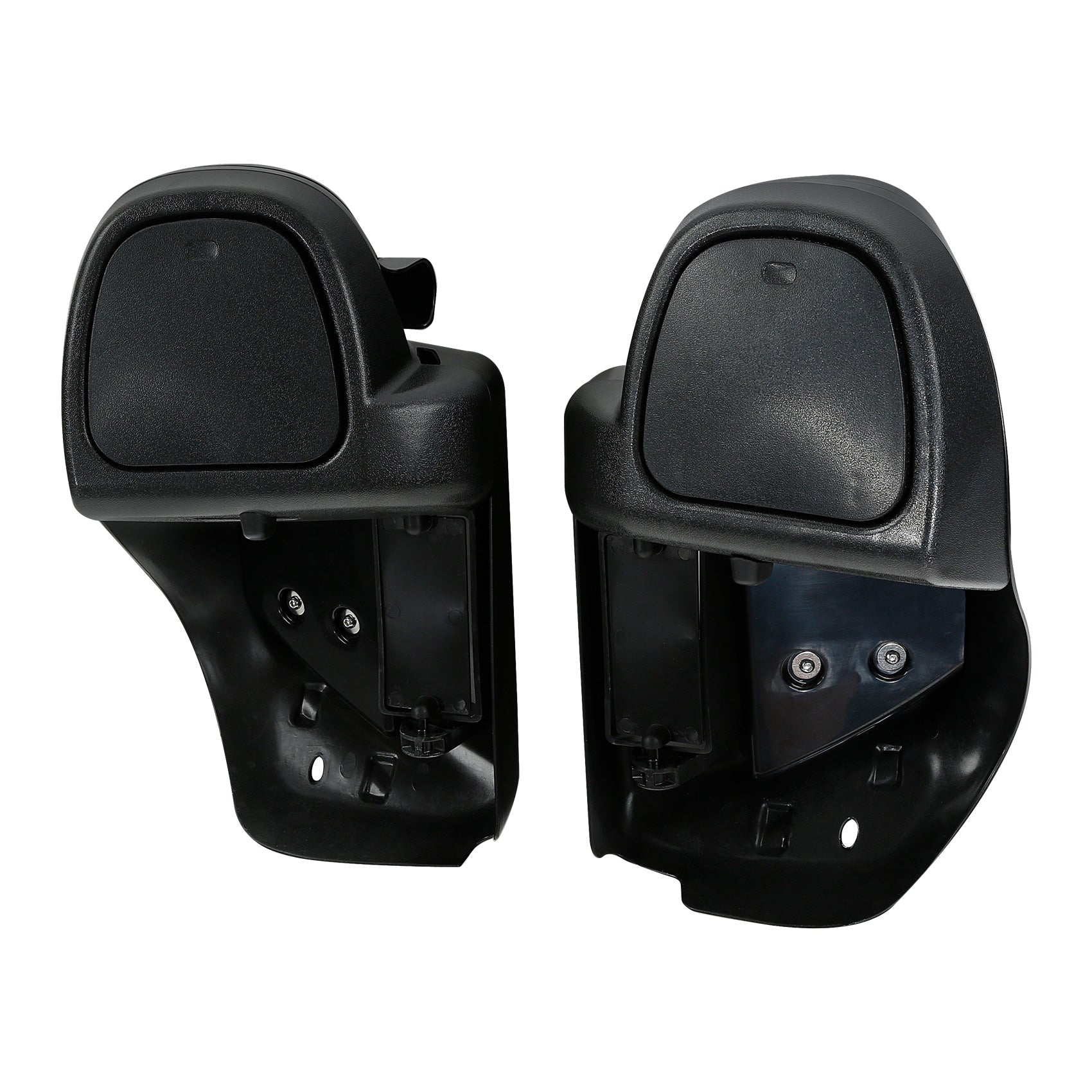 HR3 Black Honeycomb Fade Vented Lower Fairing Kit For Harley Touring models 2014-2024