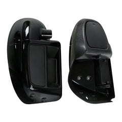 HR3 Black Honeycomb Fade Vented Lower Fairing Kit For Harley Touring models 2014-2024