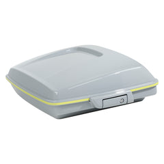 HR3 Apple Green / White Gray 5.5" Razor Style Touring Trunk Luggage For 14-24 Harley Touring