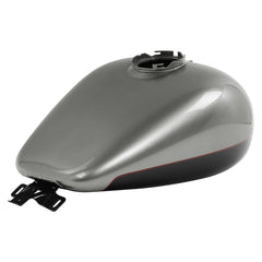 HR3 Billet Silver / Vivid Black Gas Tank For 2008-2023 Harley Touring Models