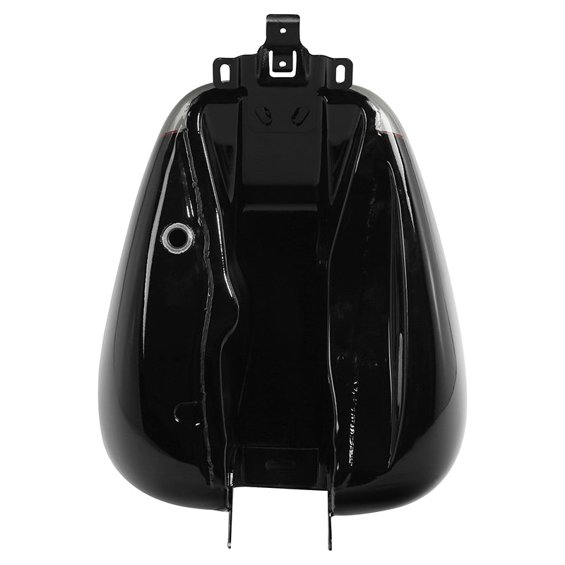 HR3 Billet Silver / Vivid Black Gas Tank For 2008-2023 Harley Touring Models