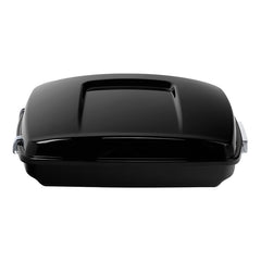 HR3 Black Earth & Vivid Black 5.5" Razor Style Touring Trunk Luggage For 14-24 Harley Touring