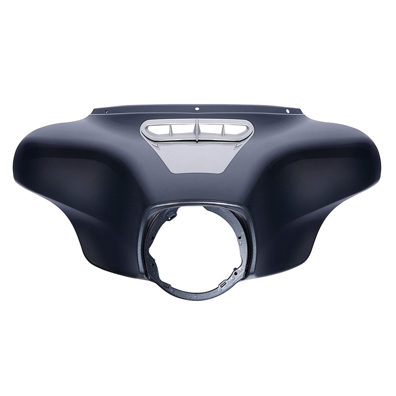 HR3 Charred Steel & Lightning Silver Outer Batwing Fairing Cowl Upper