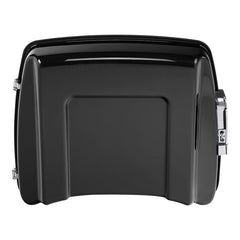 HR3 Black Earth & Vivid Black 5.5" Razor Style Touring Trunk Luggage For 14-24 Harley Touring