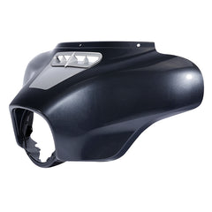 HR3 Charred Steel & Lightning Silver Outer Batwing Fairing Cowl Upper