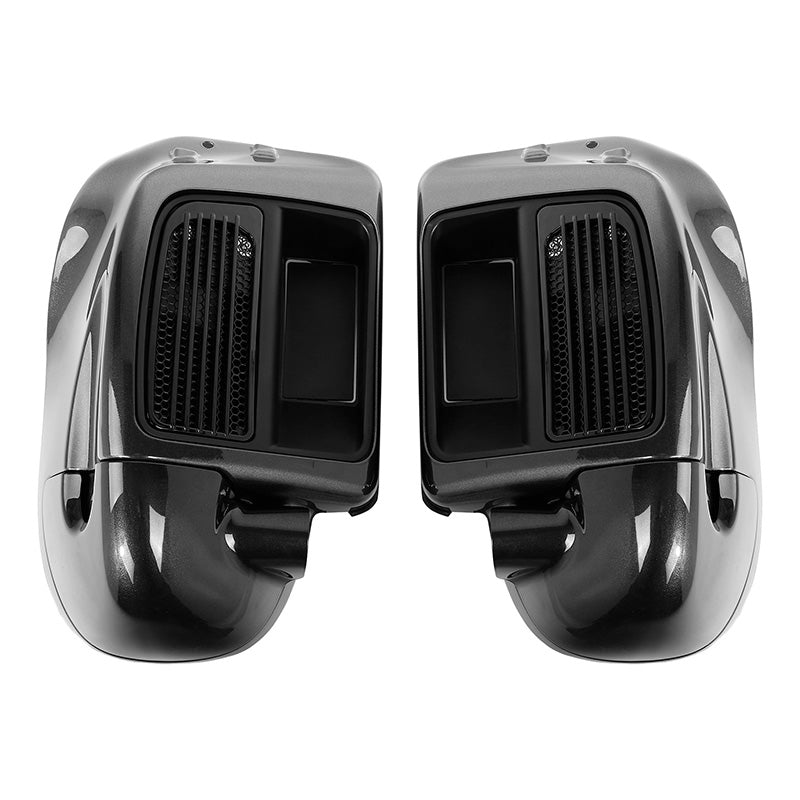 HR3 Black Earth Fade Vented Lower Fairing Kit For Harley Touring Models 2014-2023 (Fits water cooled models)