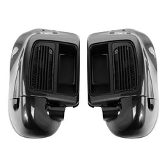 HR3 Black Earth Fade Vented Lower Fairing Kit For Harley Touring Models 2014-2023 (Fits water cooled models)