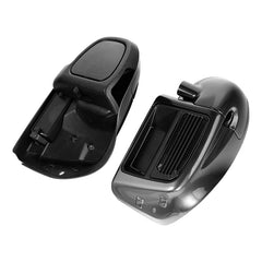 HR3 Black Earth Fade Vented Lower Fairing Kit For Harley Touring Models 2014-2023 (Fits water cooled models)