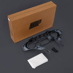 HR3 Charred Steel & Lightning Silver Batwing Front  Inner Fairing 2019 CVO Street Glide （FLHXSE）